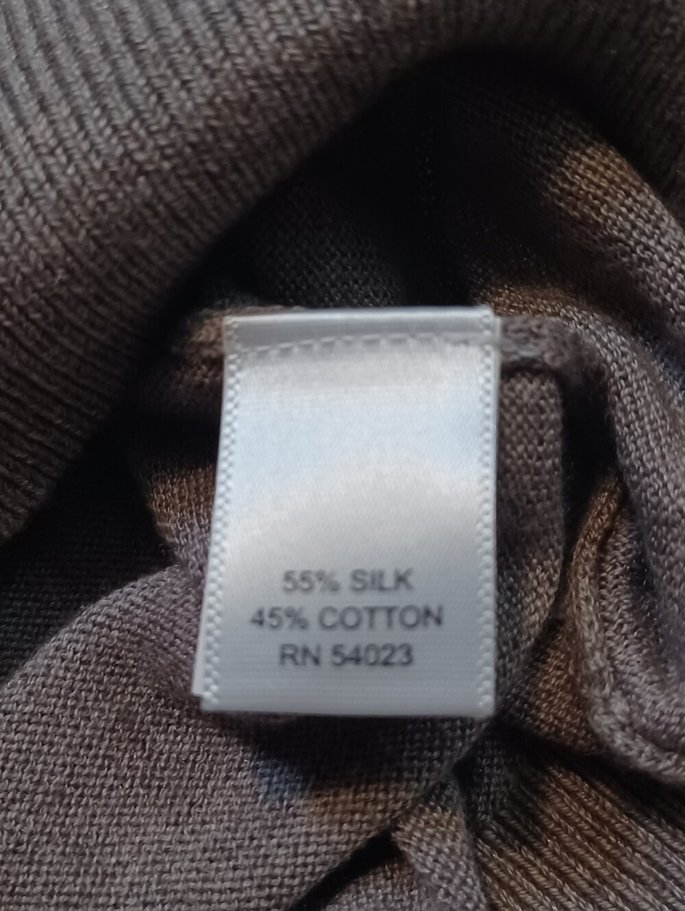 Banana Republic V-Neck Silk/Cotton Sweater Vest Men's Size Large - Picture 3 of 7